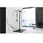 Rea-k4579 pravokutna tuš kada rock black 80x120,4