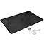 Rea-k4580 pravokutna tuš kada rock black 90x120