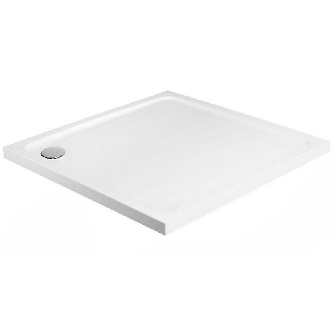 Rea-k5332 pravokutna tuš kada savoy white 80x100+syfon