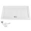 Rea-k5332 pravokutna tuš kada savoy white 80x100+syfon,2