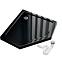Rea-k8543 peterokutna tuš kadadiamond black 90x90x5