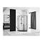 Rea-k8543 peterokutna tuš kadadiamond black 90x90x5,3