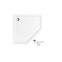 Rea-k8544 peterokutna tuš kadadiamond white 80x80x5