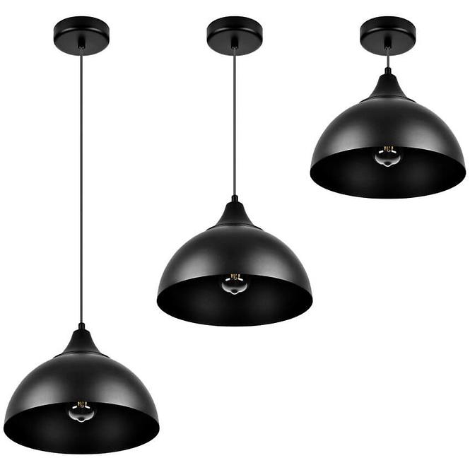 Svitiljka Kupidyn 2998/Z-B-1 BLACK  lw1,2