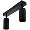 Svjetiljka Tabula 2xGU10 Black LS2,4