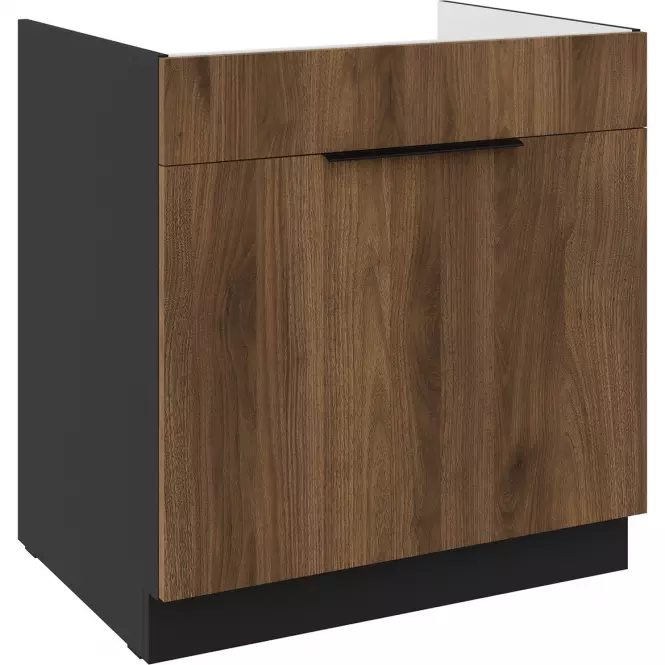 Kuhinjski ormarić Monza orah okapi 80ZL 1S BB