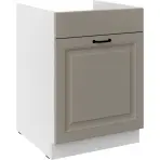 Kuhinjski ormarić Stilo claygrey/bijeli 60ZL 1S BB