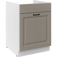 Kuhinjski ormarić Stilo claygrey/bijeli 60ZL 1S BB
