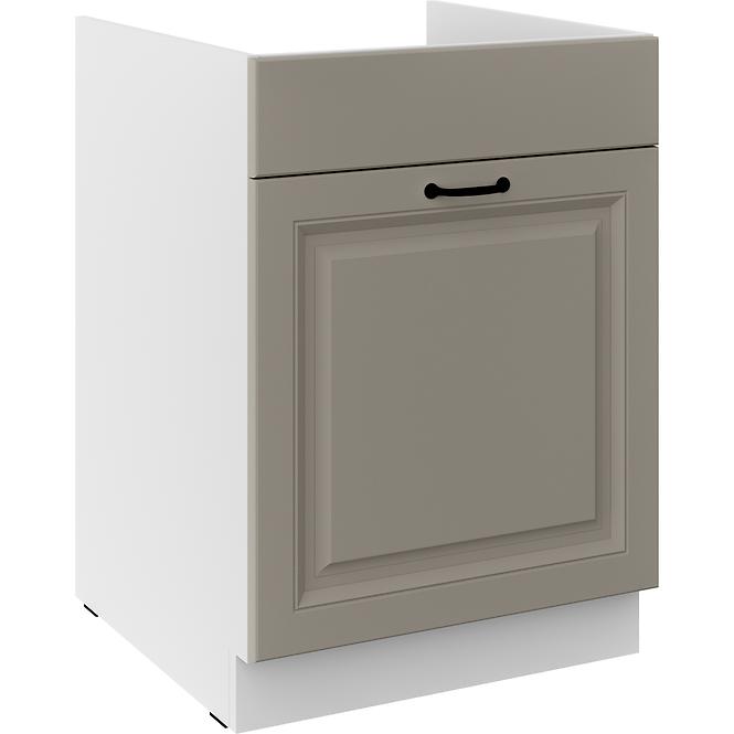 Kuhinjski ormarić Stilo claygrey/bijeli 60ZL 1S BB