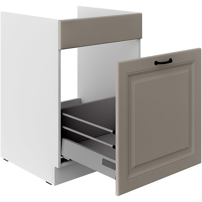 Kuhinjski ormarić Stilo claygrey/bijeli 60ZL 1S BB