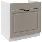 Kuhinjski ormarić Stilo claygrey/bijeli 80ZL 1S BB