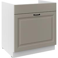 Kuhinjski ormarić Stilo claygrey/bijeli 80ZL 1S BB