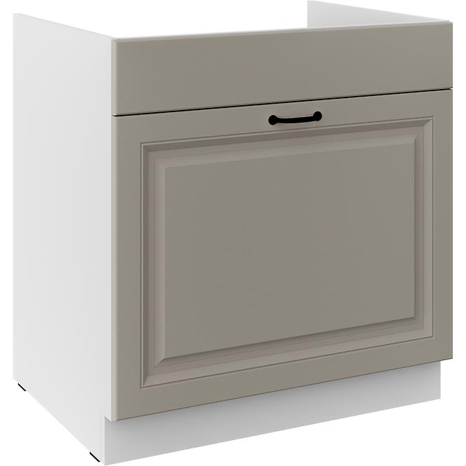 Kuhinjski ormarić Stilo claygrey/bijeli 80ZL 1S BB