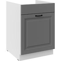 Kuhinjski ormarić Stilo dustgrey/bijeli 60ZL 1S BB