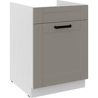 Kuhinjski ormarić Luna claygrey/bijeli 60ZL 1S BB