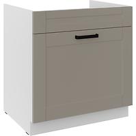 Kuhinjski ormarić Luna claygrey/bijeli 80ZL 1S BB
