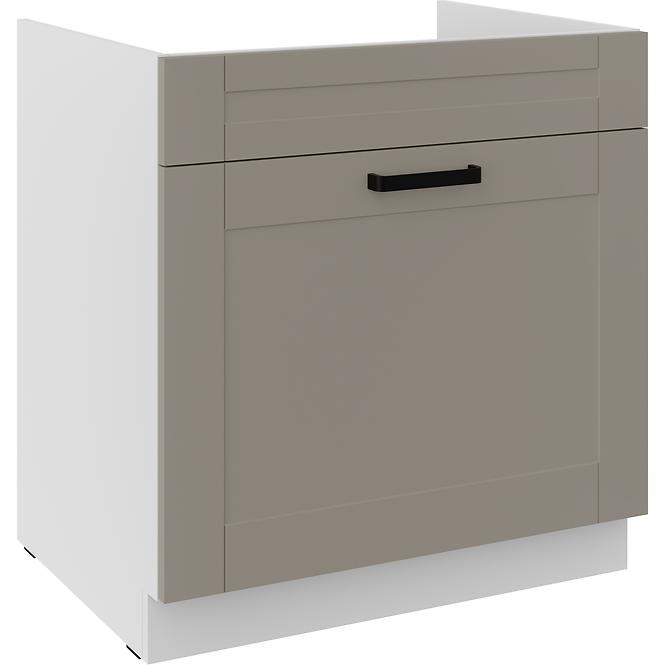 Kuhinjski ormarić Luna claygrey/bijeli 80ZL 1S BB