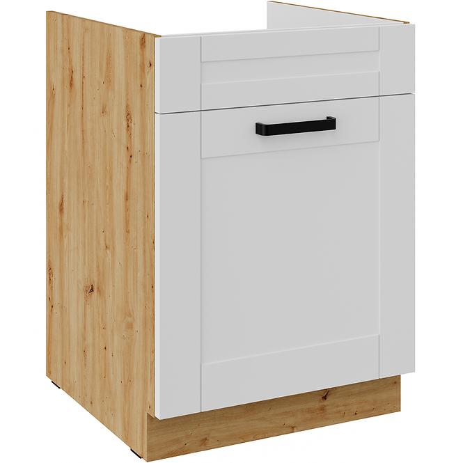 Kuhinjski ormarić Luna bijeli mat/artisan 60ZL 1S BB