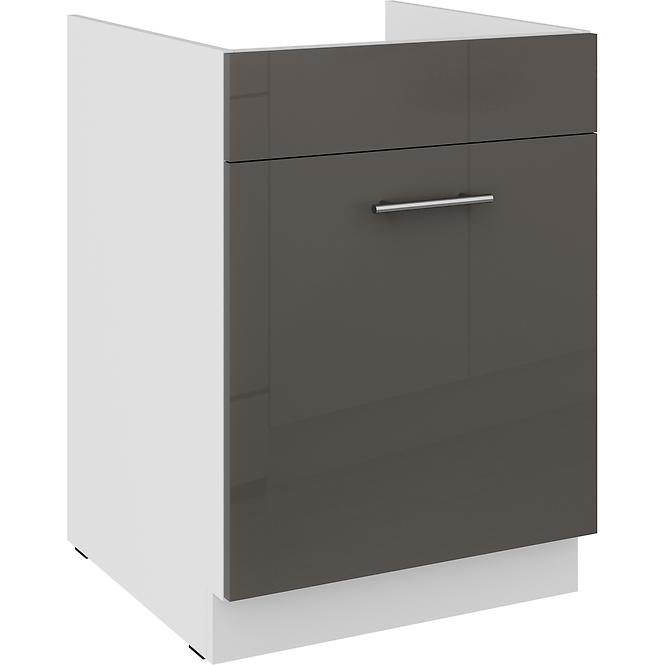 Kuhinjski ormarić Lara grey 60ZL 1S BB