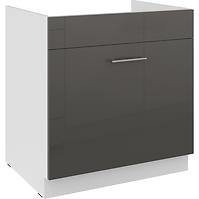 Kuhinjski ormarić Lara grey 80ZL 1S BB
