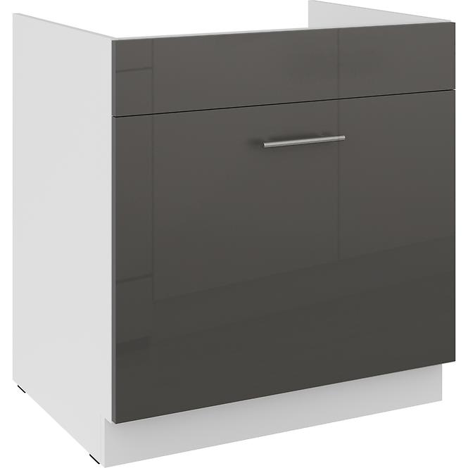 Kuhinjski ormarić Lara grey 80ZL 1S BB