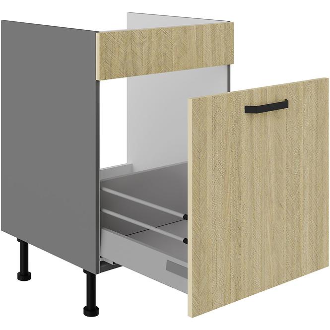 Kuhinjski ormarić Scandi jela/antracit 60ZL 1S BB,3