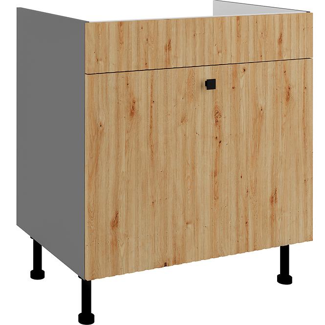 Kuhinjski ormarić Ava artisan/antracit 80ZL 1S BB