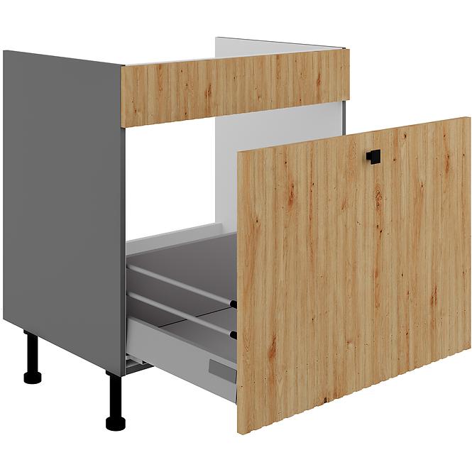 Kuhinjski ormarić Ava artisan/antracit 80ZL 1S BB,3