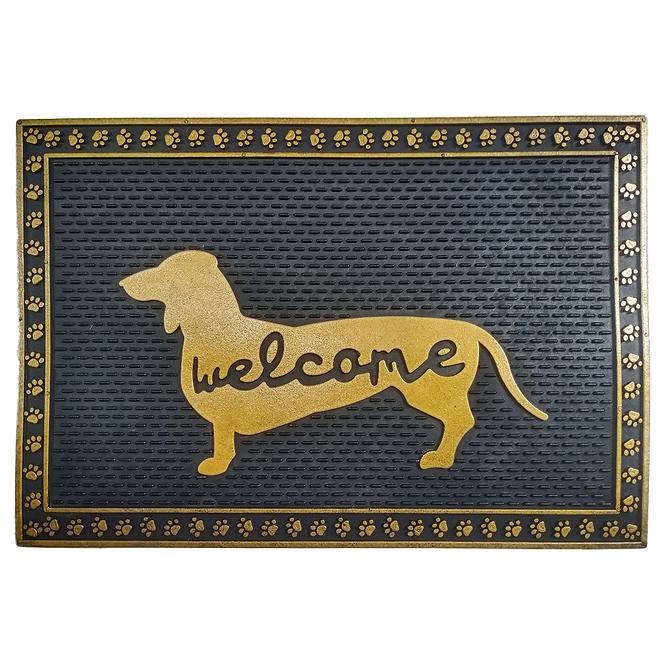 Otirač Dog Welcome 40x60 cm, gumeni