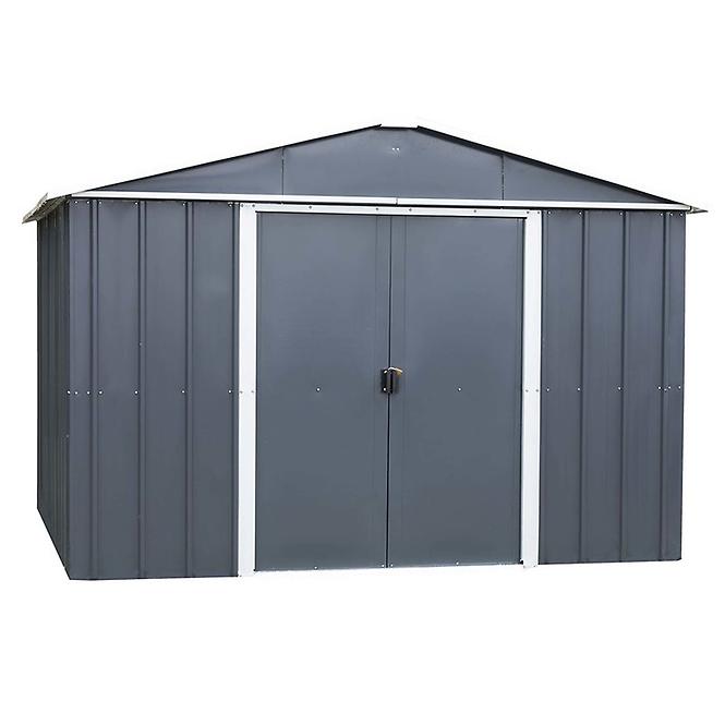 Metalna vrtna kućica, antracit 65AEYZ 202cm x 137cm