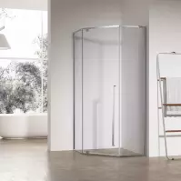 Tuš kabina Light 80x80x195 Chrom