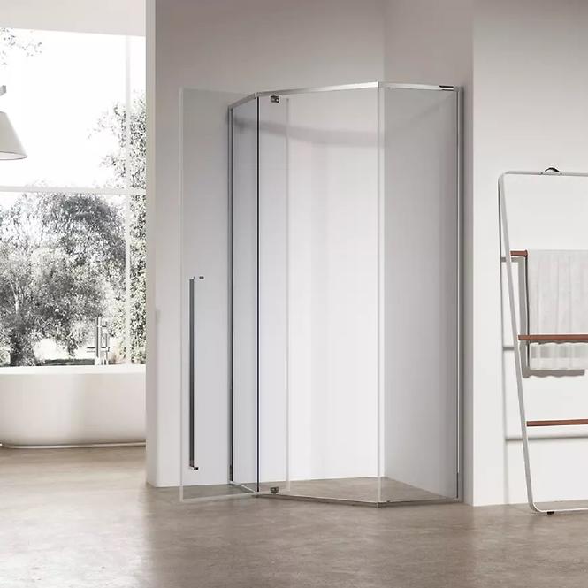 Tuš kabina Light 90x90x195 Chrom,3