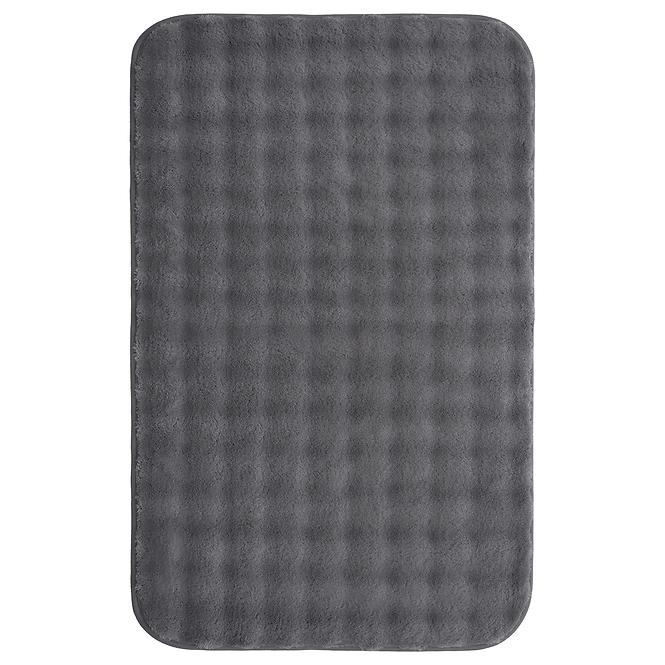 Kupaonski tepih 2 dijela 100x60 50x60 tamno sivi