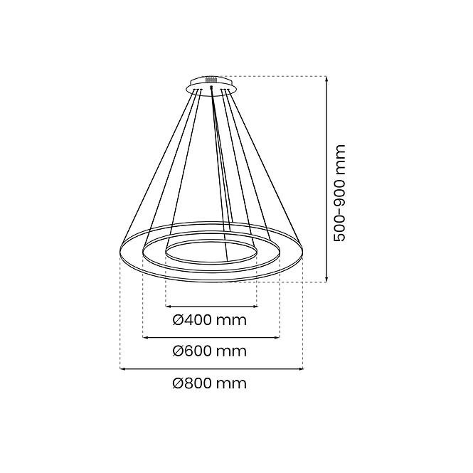 SVJETILJKA ROTONDA BL ML7945 93W   LW3,3