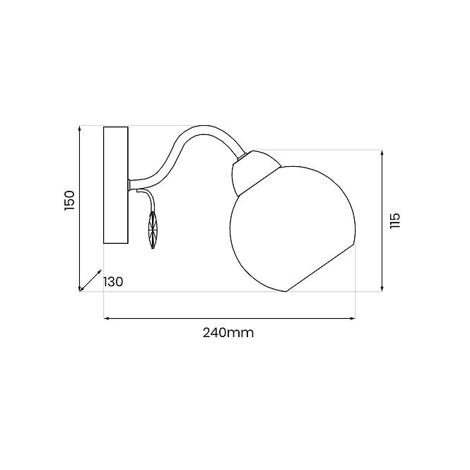 SVJETILJKA CONNOR WH MLP0875 K1,2