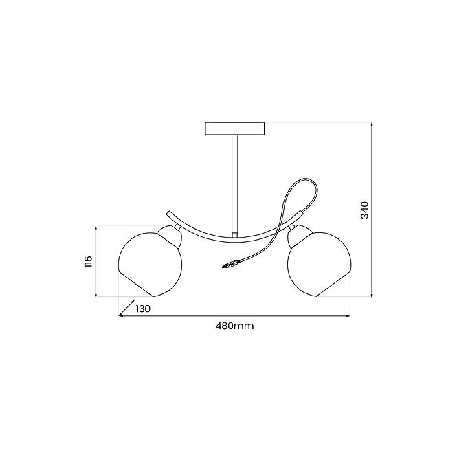 SVJETILJKA CONNOR WH MLP0876 LW2,3