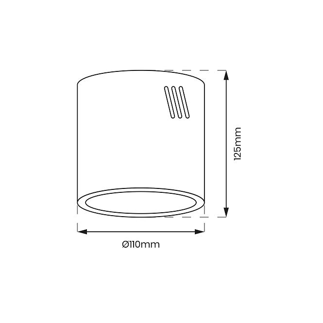 SVJETILJKA GEORGE WH ML0479 E27 K1,4