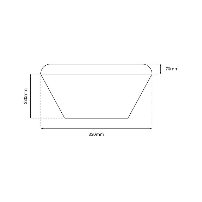 SVJETILJKA NEMO BL ML7971 16W LED IP44 PIR PL1,2