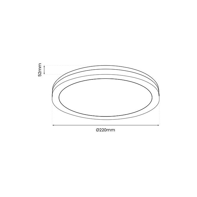 SVJETILJKA MARLON BL EKP0475 18W LED IP54  PL11,3