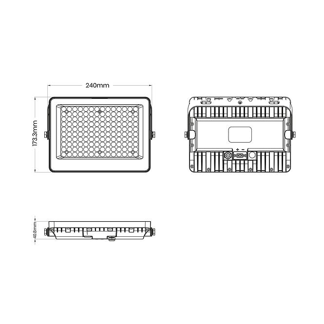 SVJETILJKA SOLAR FOCUS EKO9092 100W K1,5