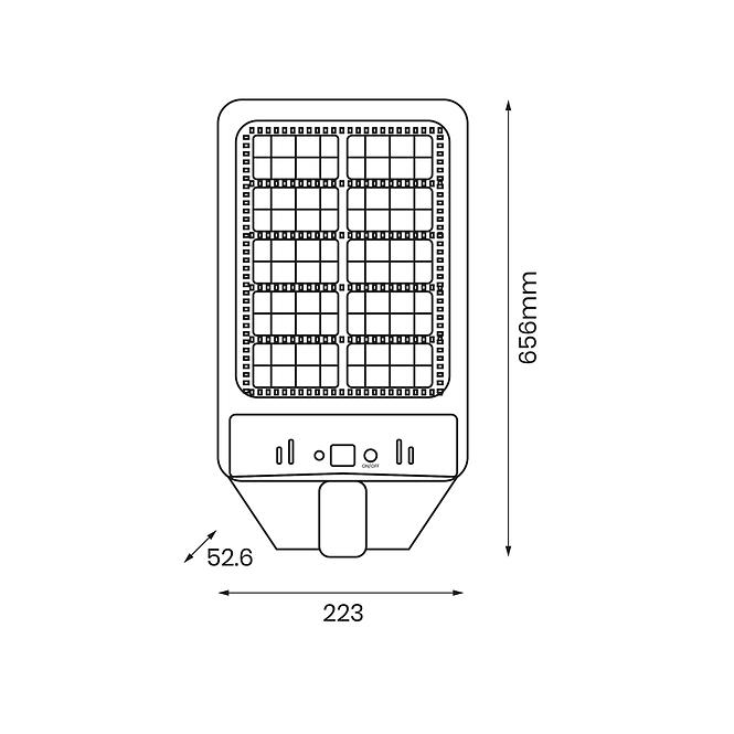 SVJETILJKA KERS SOLAR EKO0547 400W K1,5