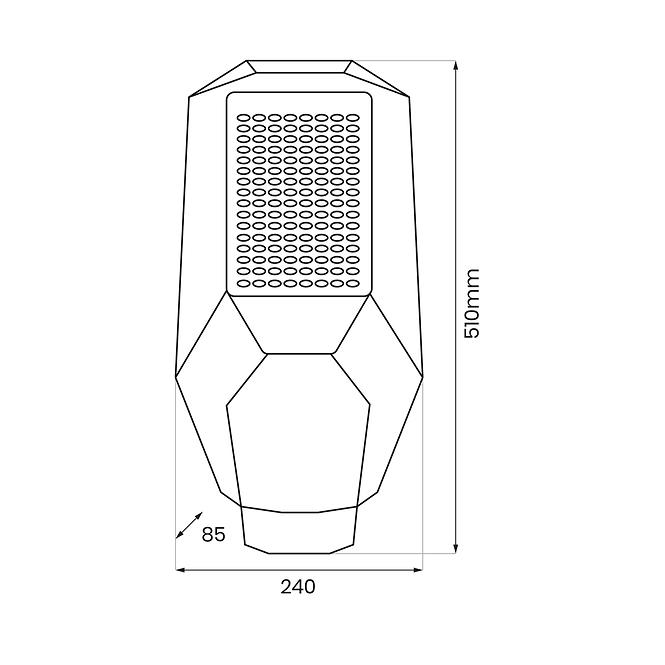 SVJETILJKA KOBRA SOLAR EKO0548 200W K1