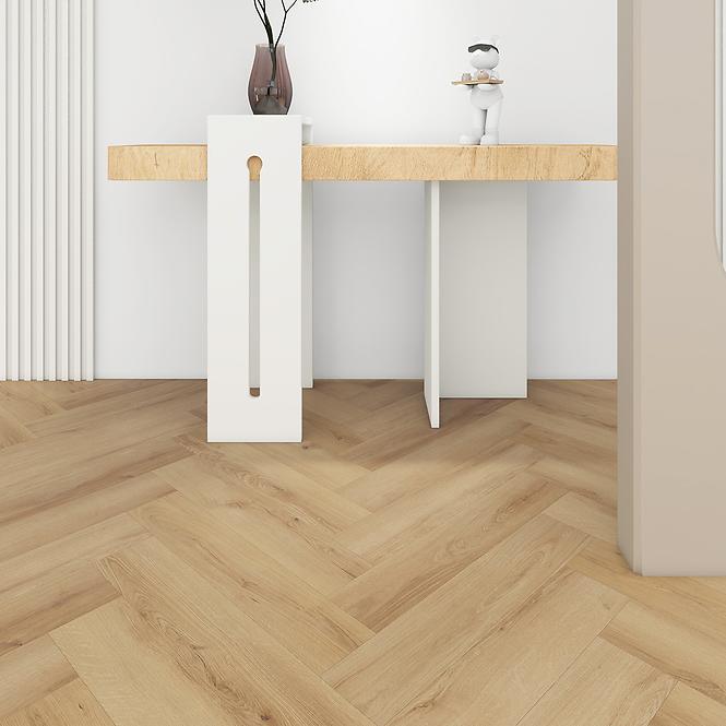 VINIL SPC+IXPE HB 1420-1 HRAST SANTIAGO 4V 5.5MM/0.55MM