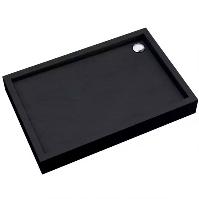 TUŠ KADA ASTRIX 80X120X16 CRNA STRUKTURA AQM4738C