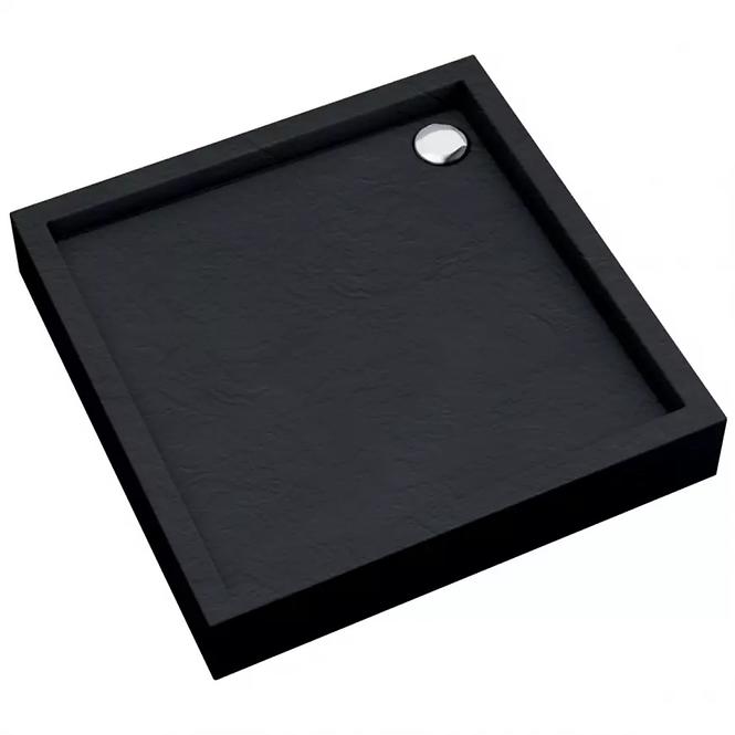 TUŠ KADA  ASTRIX 90X90X16 CRNA STRUKTURA AQM4731CST