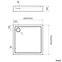 TUŠ KADA  ASTRIX 90X90X16 CRNA STRUKTURA AQM4731CST,2