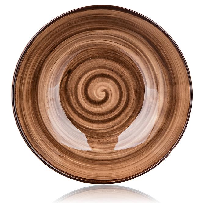 Duboki tanjur Palas 18 cm smeđi 60322815