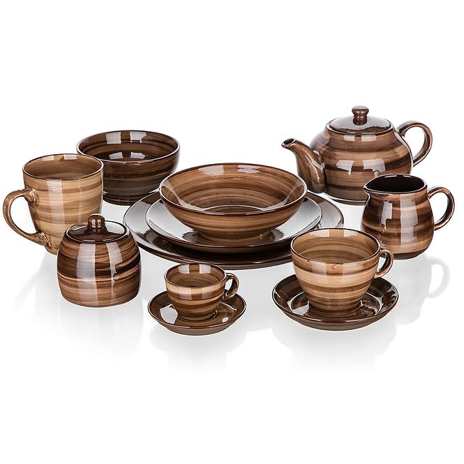 Duboki tanjur Palas 18 cm smeđi 60322815