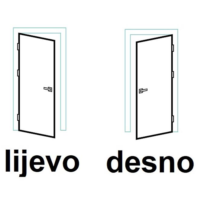 Letva za vrata Sivi Hrast 308
