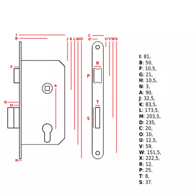 Brava cilindar 90x50 desno,2